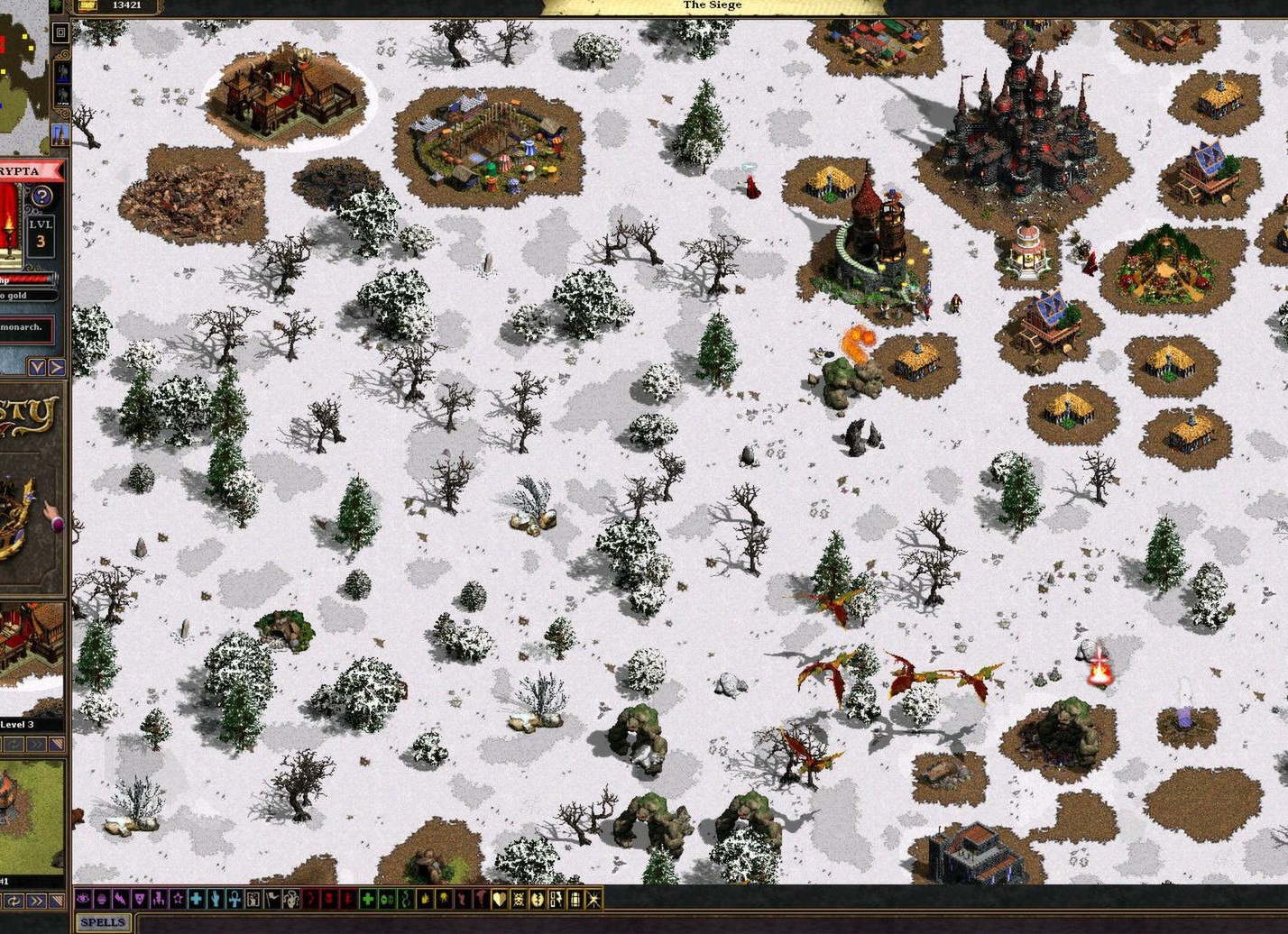 Старенькая классная игра))) Majesty The Fantasy Kingdom Sim